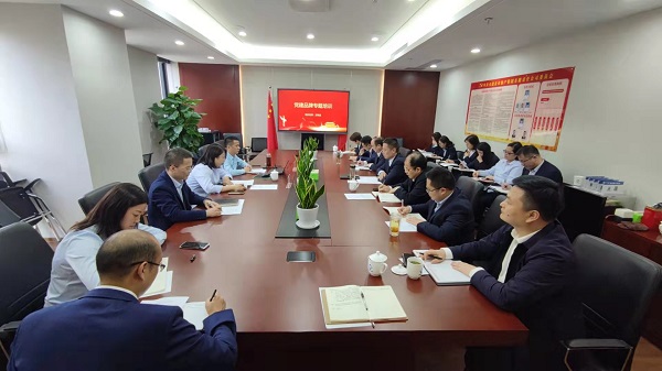 徽鹽地產(chǎn)集團(tuán)黨委開(kāi)展黨建品牌專(zhuān)題培訓(xùn)